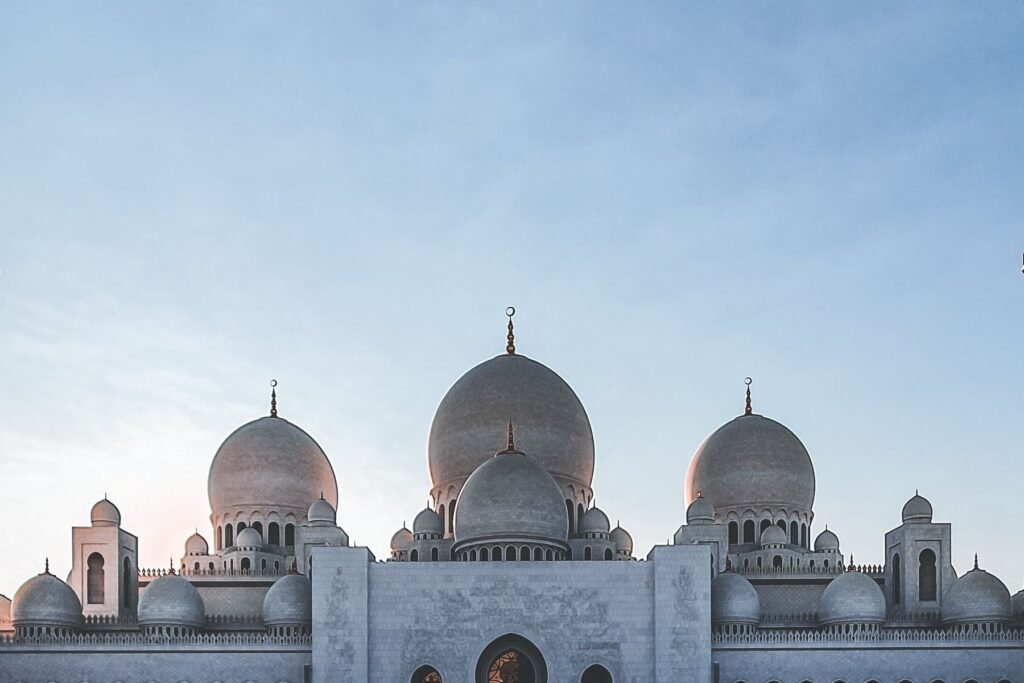 Sheikh Zayed Grand Mosque in Abu Dhabi